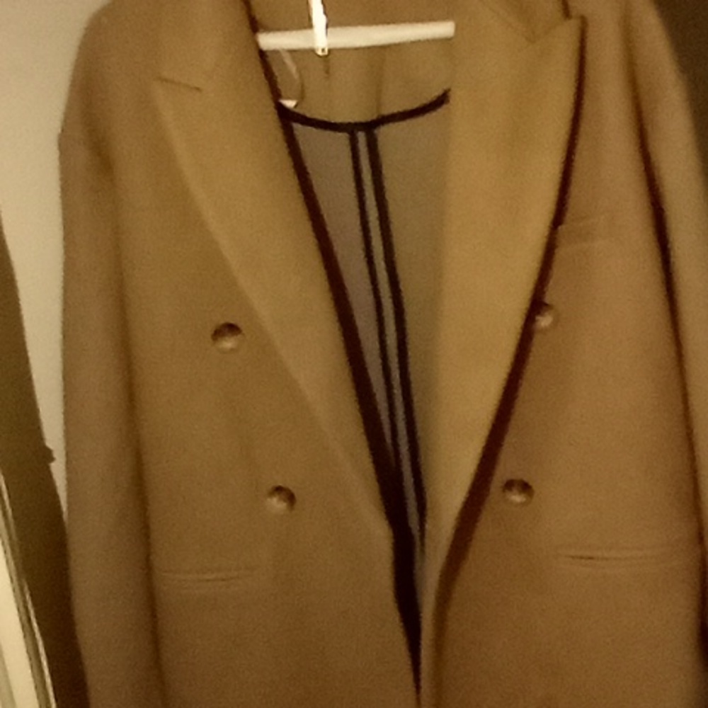 Tahari winter dress coat polyester